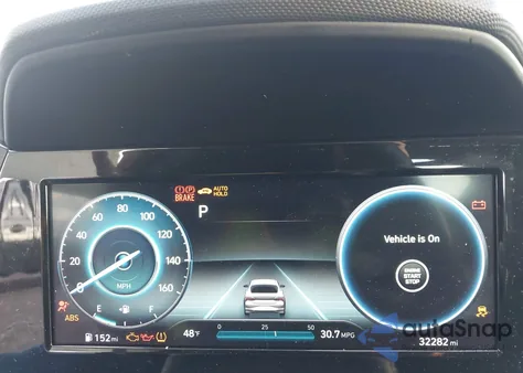 2021 Hyundai Elantra Sel z USA, uszkodzony, nr VIN 5NPLN4AG0MH008741